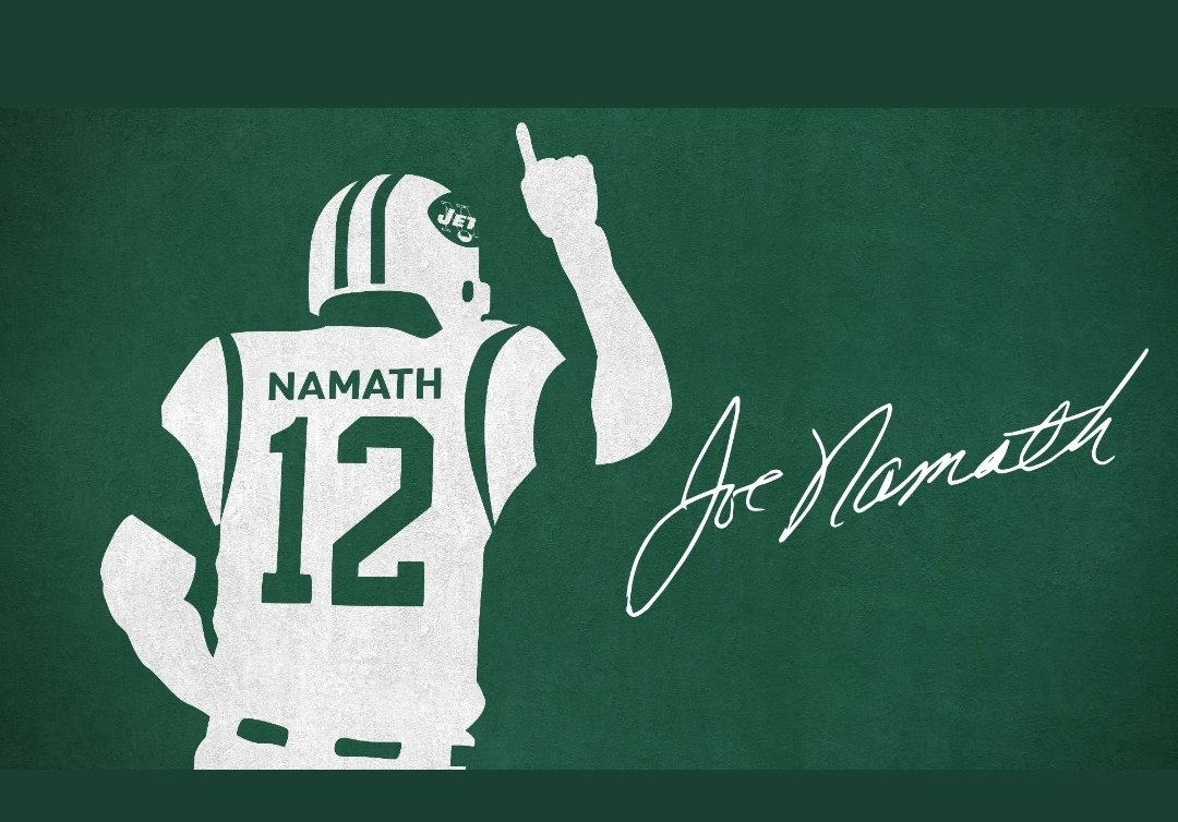 Happy Birthday to the great Joe Namath    