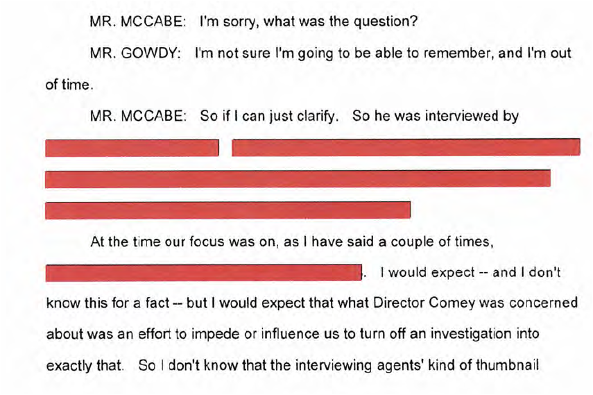 11/ McCabe appears to have given a sort-of explanation. Which, needless to say, was  #redacted.  @RichardGrenell Why?