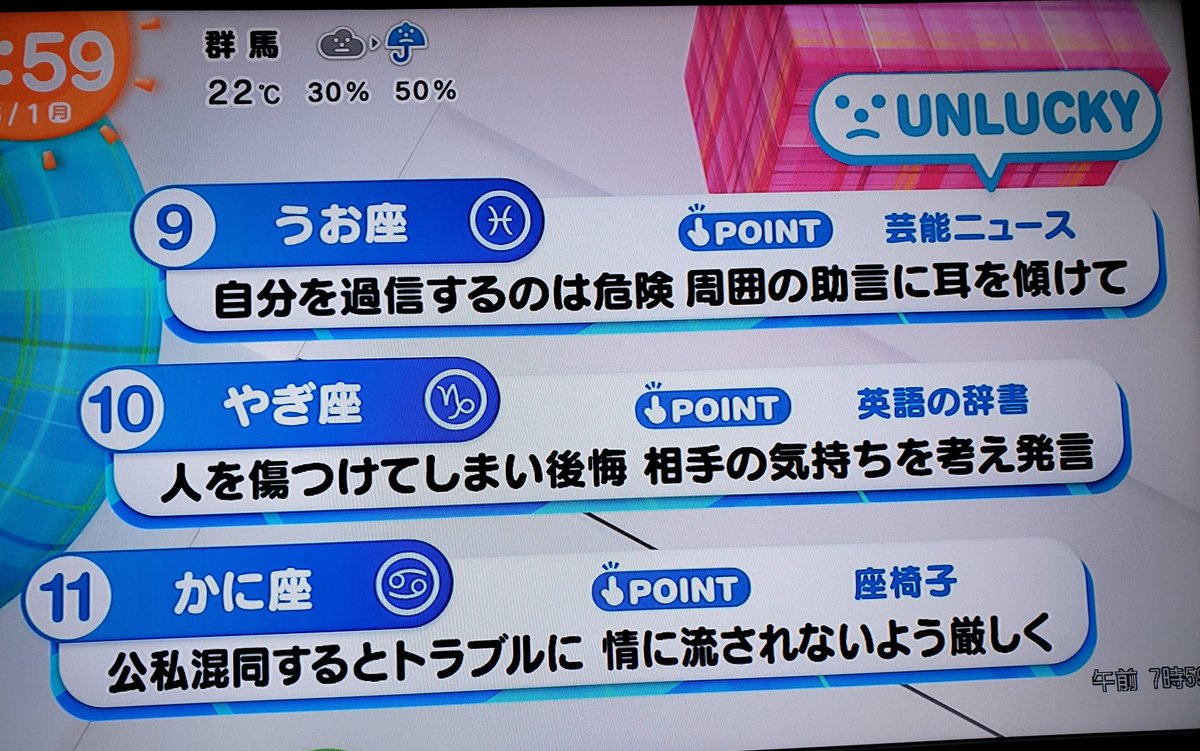 みゆ 12位さそり座 パーソン 習い事の先生 ラッキーメニュー シーザーサラダ 東京スカイツリーは今日から営業再開 今日も笑顔で過ごせますように めざまし占い みゆ 12位さそり座 パーソン 習い事の先生 ラッキーメニュー シーザーサラダ 東京スカイツリーは今日から営業再開 今日も笑顔で過ごせますように めざまし占い