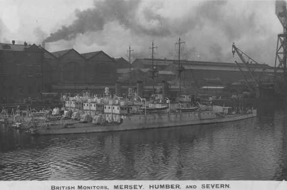 HMS Humber- Sold in 1920 and refitted as a floating crane lighter, still in use as late as 1938.HMS Mersey- Sold for scrap in 1921 and scrapped in 1923.HMS Severn- Sold for scrap in 1921 to Thos W Ward (along with Mersey) and scrapped in 1923. #mondaymonitors  #mondaymonitor