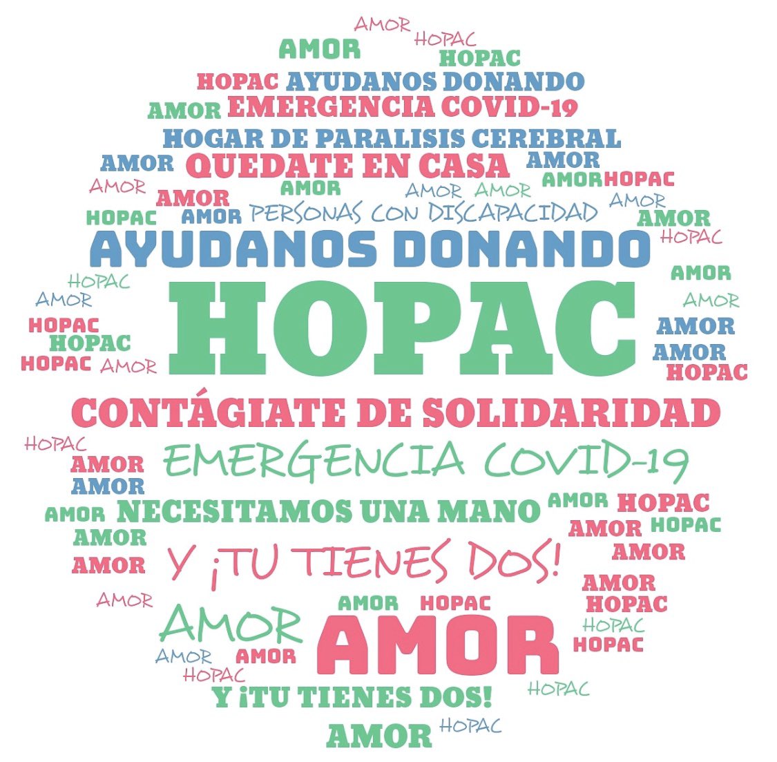 HOPAC_ORG's tweet photo. Con tu solidario respaldo podremos atravesar esta crisis. Nosotros necesitamos de una mano y ¡Tú tienes dos! Ayúdanos donando a las cuentas corrientes de Banco Agrícola No. 500-023810-5 ó Banco de América Central No. 200983625. #contagiatedesolidaridad #necesitamosunamano https://t.co/G9pEVFJOpN