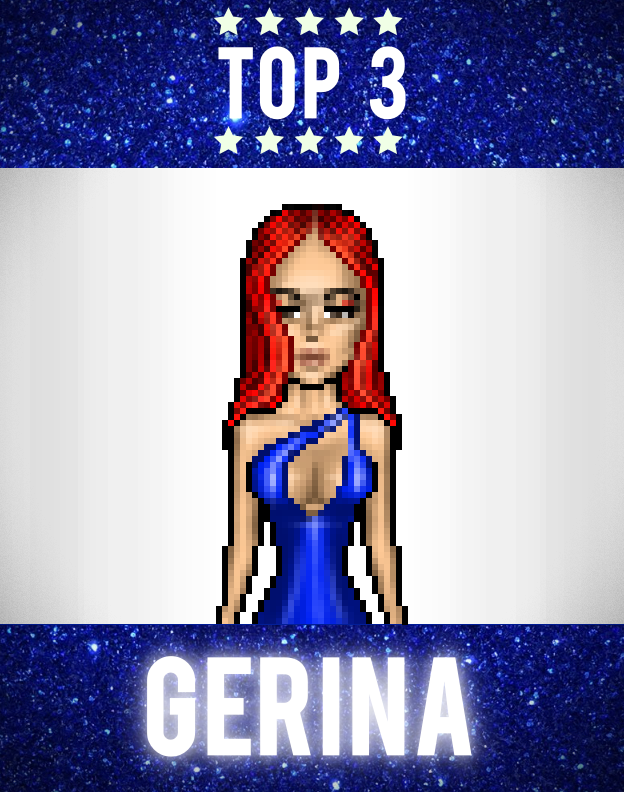 RuPaulHabbo's tweet photo. 🏁 TOP 3 🏁

Are you #TeamGerina?

Apoyala en la gran final de la temporada 3 🌟 de RuPaul's Drag  Race Habbo. https://t.co/8r27cvRlHY