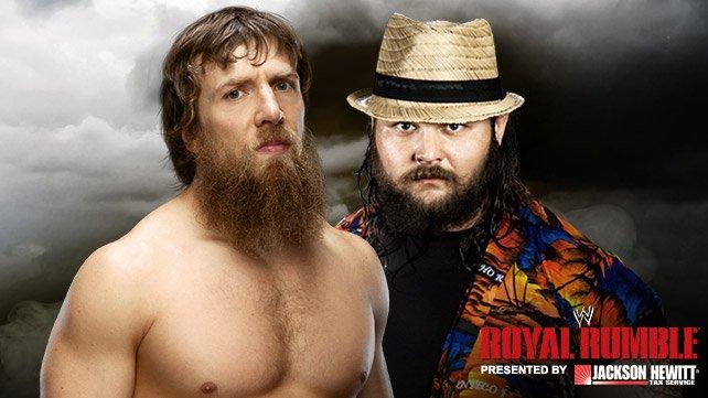 A request! It's Daniel Bryan vs Bray Wyatt at the 2014 Royal Rumble in Pittsburgh! You will recall that Li'l Dan had briefly joined the Wyatt Family as a big ruse and now it's time to settle it.