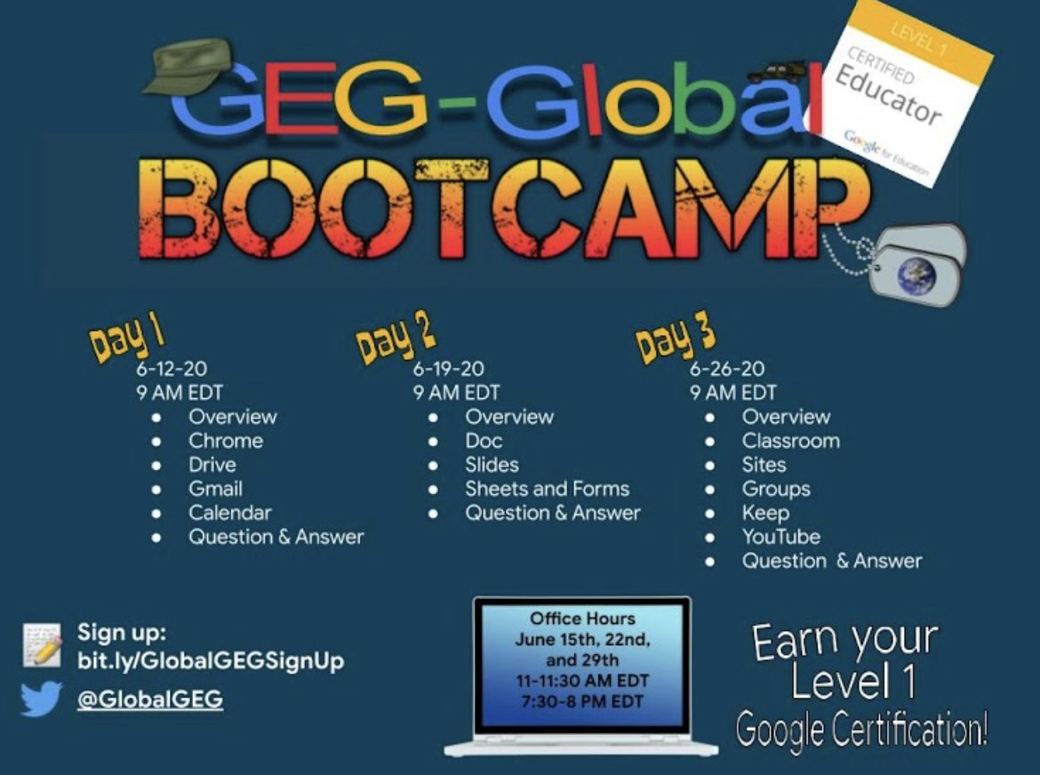 miconmac21's tweet photo. Really ready to share some Google with others! Be sure to sign up: https://t.co/9VoQopKEWe 

@GlobalGEG https://t.co/w1FTGuPdKo