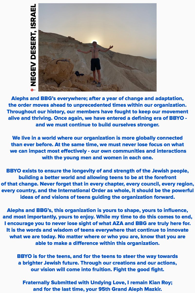 AZA &amp; BBG, what a year it has been. Thank you!
