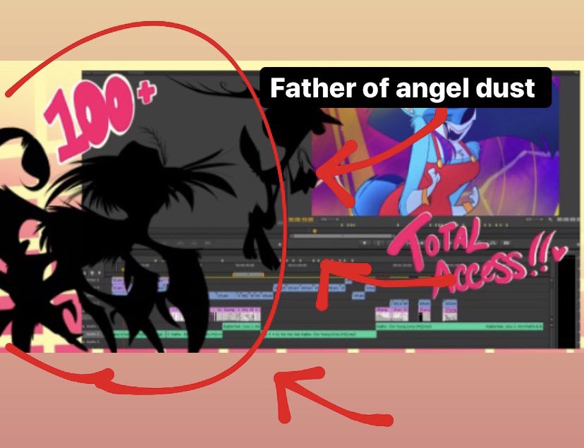 annadragon13's tweet photo. Look 👀 
#HazbinHotel https://t.co/CRVnXHDyIj