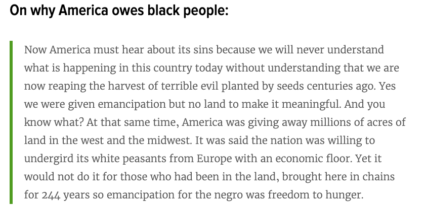 Here is a gift to white people who insist they know what Martin Luther King Jr. would have said.A thread