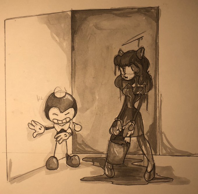 2020-06-01. #Bendy_and_the_ink_machine. 