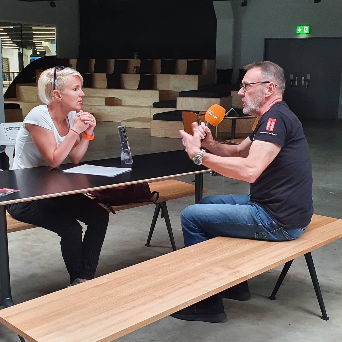 bodaborg's tweet photo. Boda Borg Zürich is scheduled to reopen next week. 😃We're excited. Radio interview with the location's CEO. #BodaBorg #BodaBorgZürich #Reopening https://t.co/zQpz1fUpOg