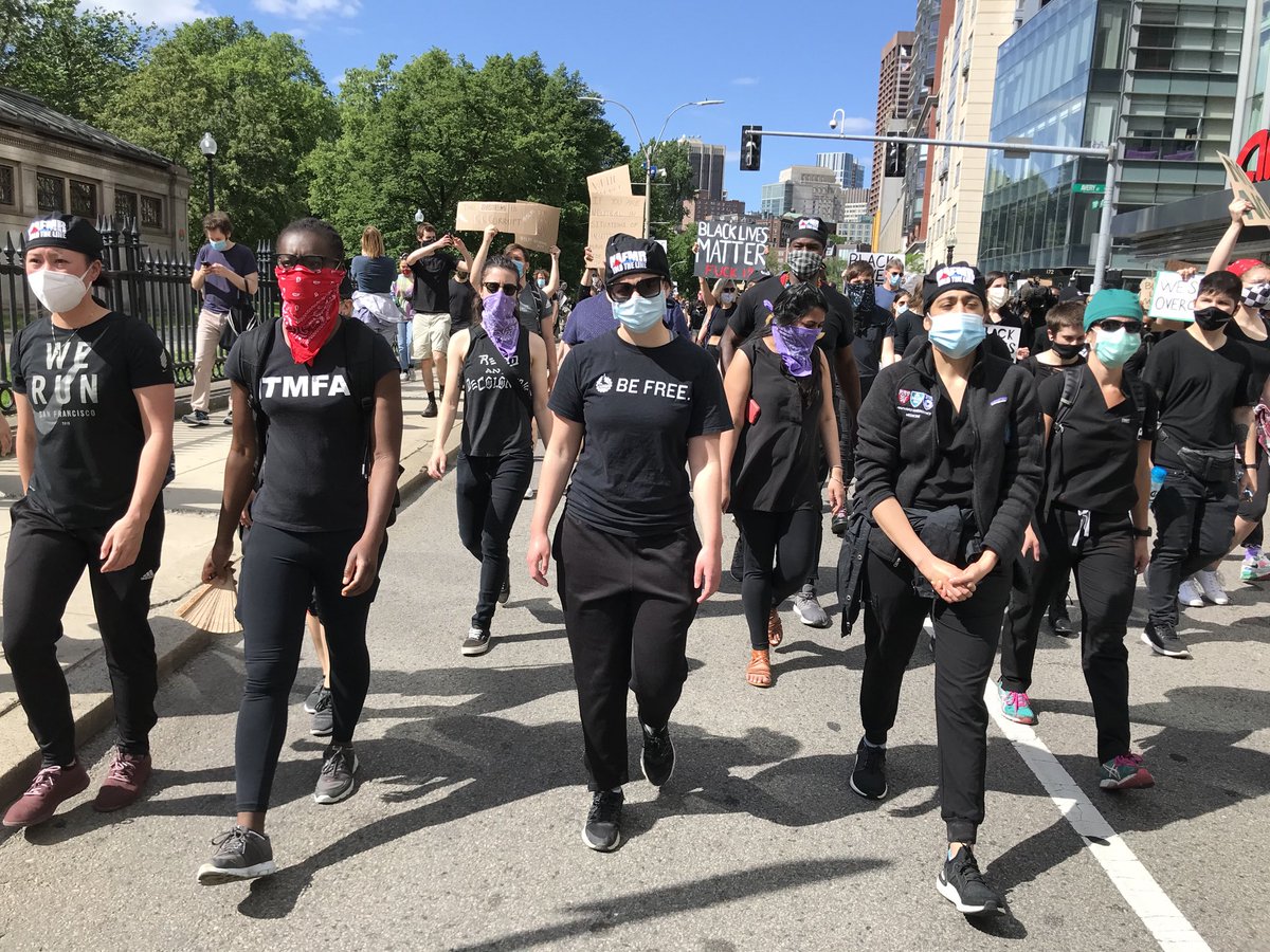 We do more than emergency care. Here is ⁦<a href="/EMRES_MGHBWH/">HAEMR</a>⁩ standing up against structural violence and racism #BlackLivesMatters #GeorgeFloyd #SayTheirNames