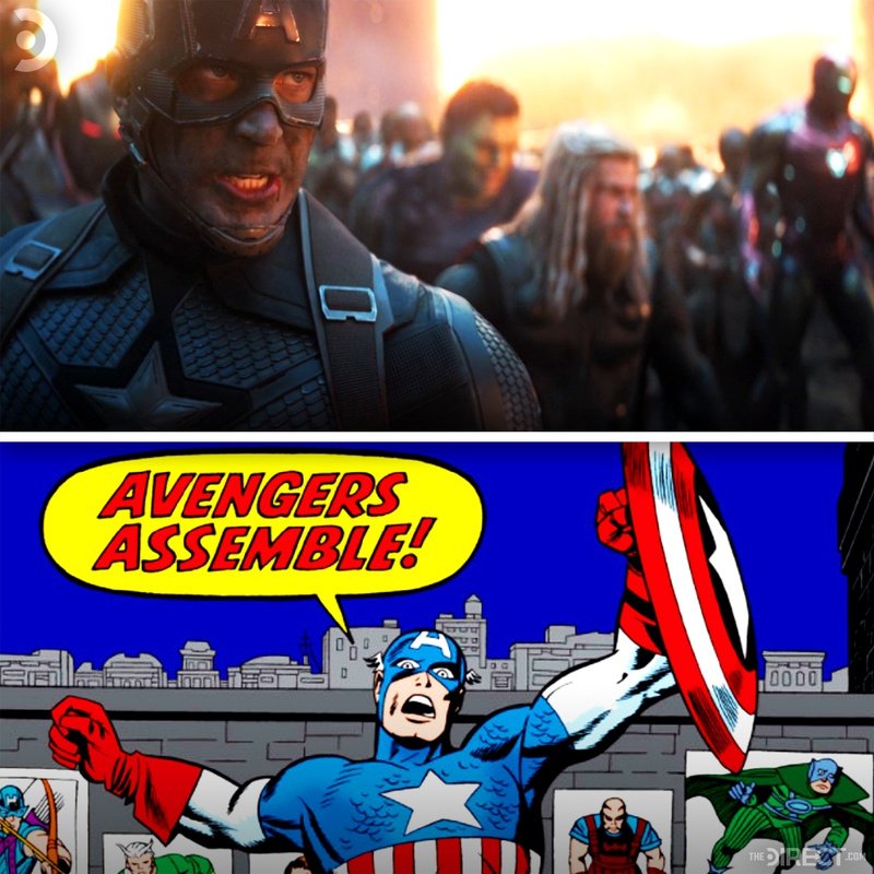 12. Avengers...Assemble ( Avengers: Endgame )Remember Cap saying this iconic phrase? Hearing Cap say the words made the 11-year journey worthwhile. This phrase has been repeated numerous times in the comics though.