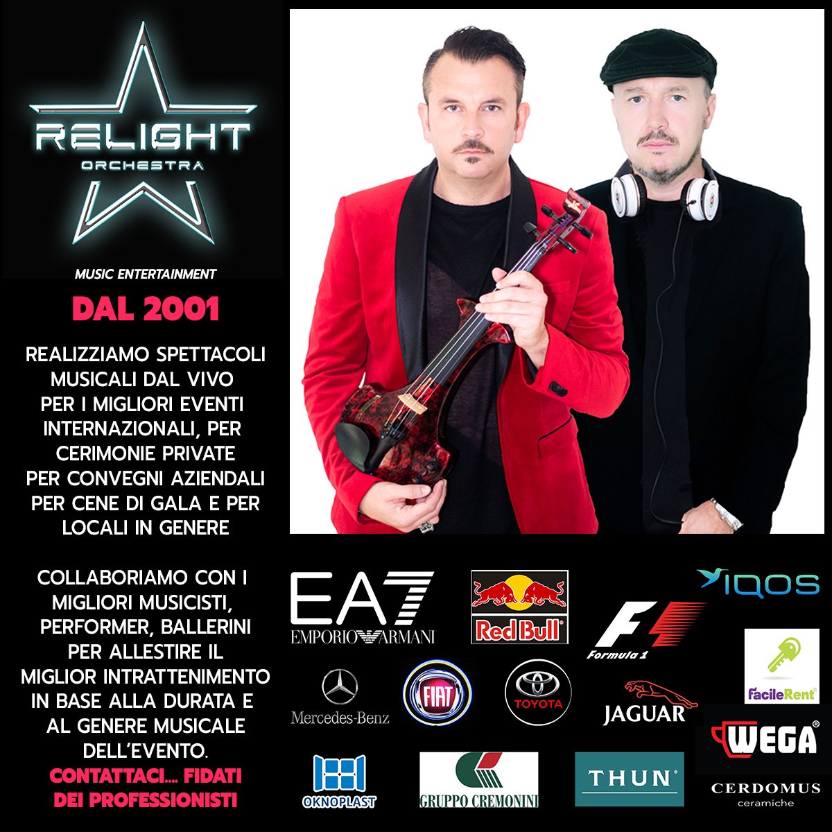 We make big shows for lounge and disco events since 2001... Ready for summer