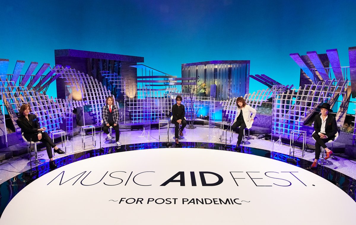 decolum_news's tweet image. LUNA SEAの呼びかけによるオンラインチャリティーフェス「MUSIC AID FEST.～FOR POST PANDEMIC～」での総勢27組による熱演が大きな話題に decolum.jp/archives/86714 #LUNASEA #MUSICAIDFEST