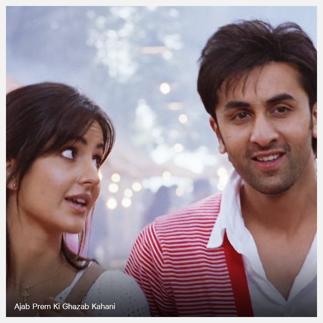 Iss Ajab #Monday ko aap Ghazab banaiye with #JioCinema 😆 Watch  #AjabPremKiGhazabKahani and say goodbye to your #MondayBlues 👋  #ranbirkapoor #katrinakaif #lockdown #covid19 #mondaythoughts #mondayvibes, image size:1080x1080