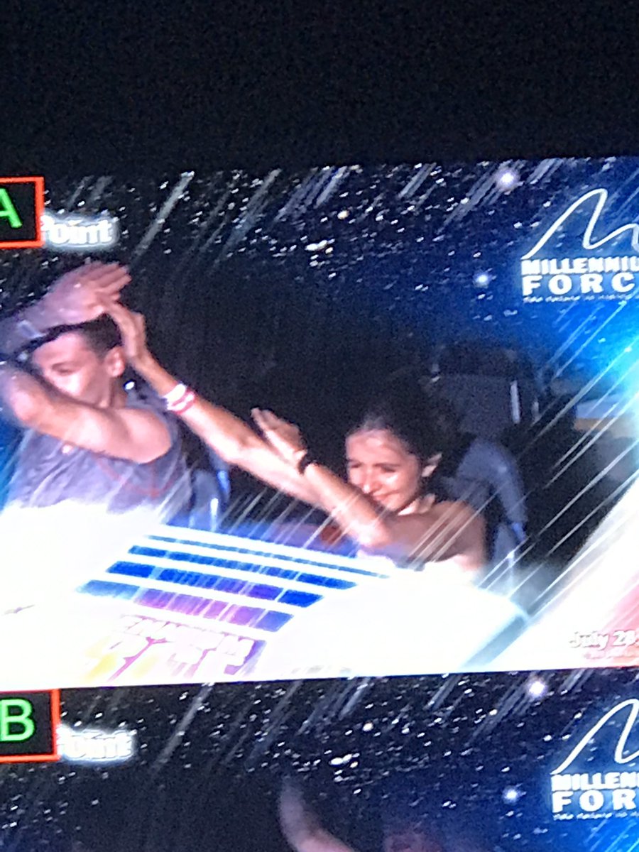 dabbing on the millenium force