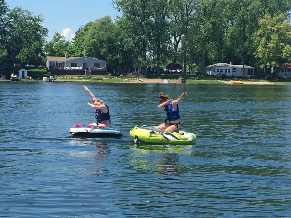 dabbing on a tube