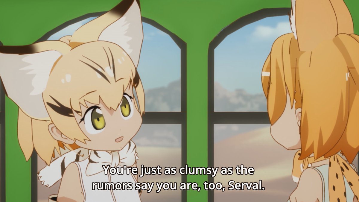 SERVAL MAKES A PASS AND IS MURDERED BY THE TAIL GUNNER