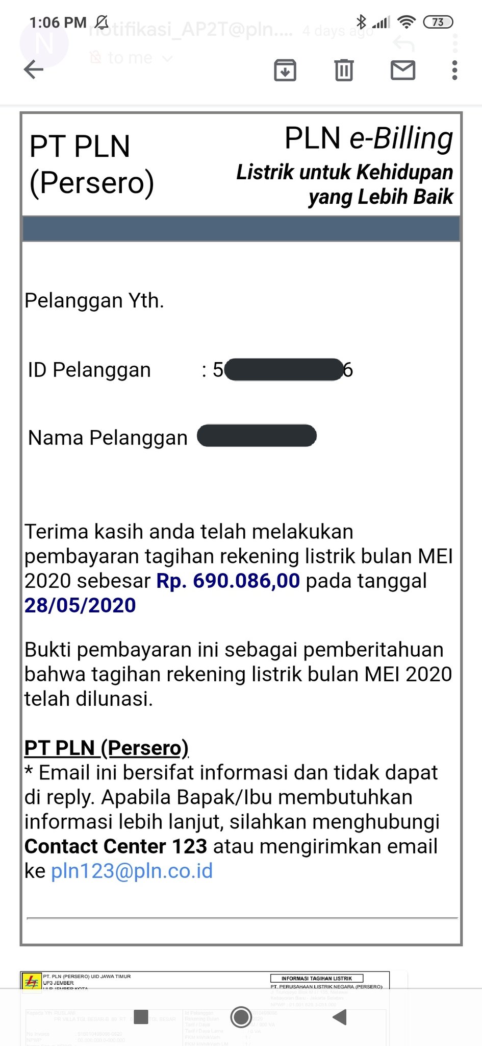 Akun Lokal Jember On Twitter Dari Billing Listrik Perbulan Bisa Diperkirakan Ndak Di Slip Gaji Tertulis Berapa