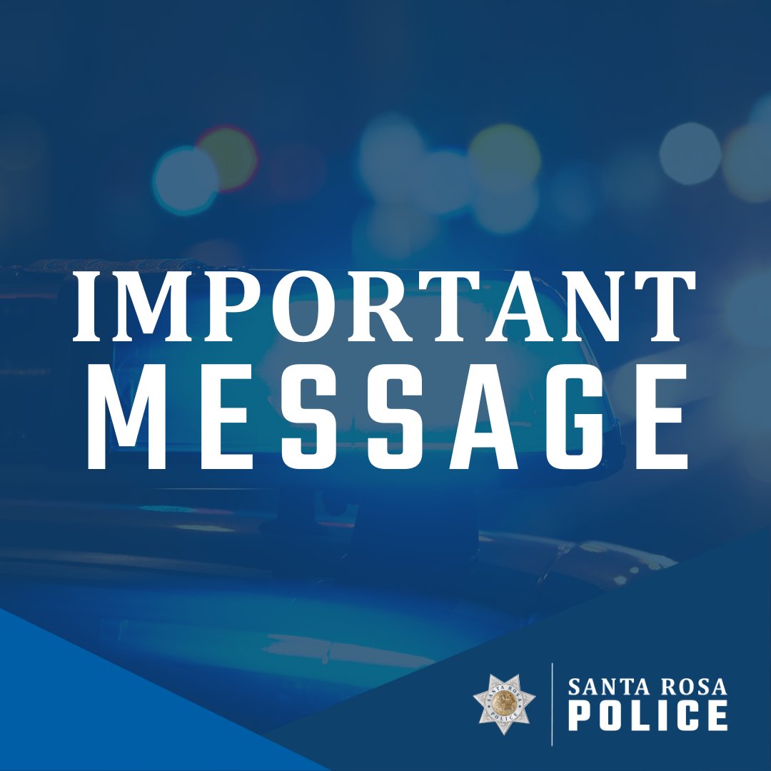 Santa Rosa Police on Twitter: 