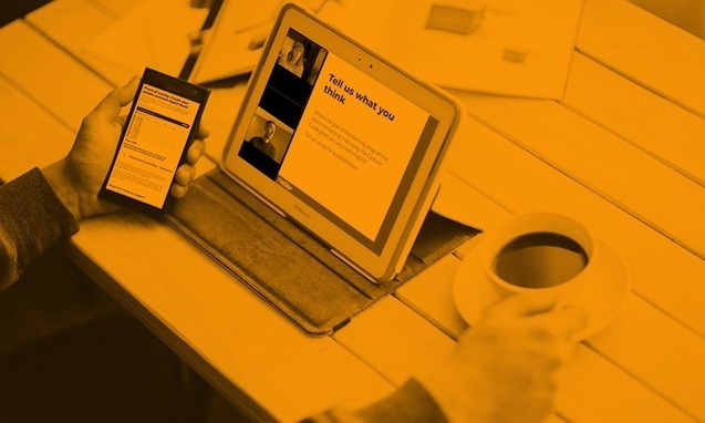 How to design a great Online Blended Learning program sco.lt/88KTIW | By: <a href="/elucidat/">Elucidat</a>