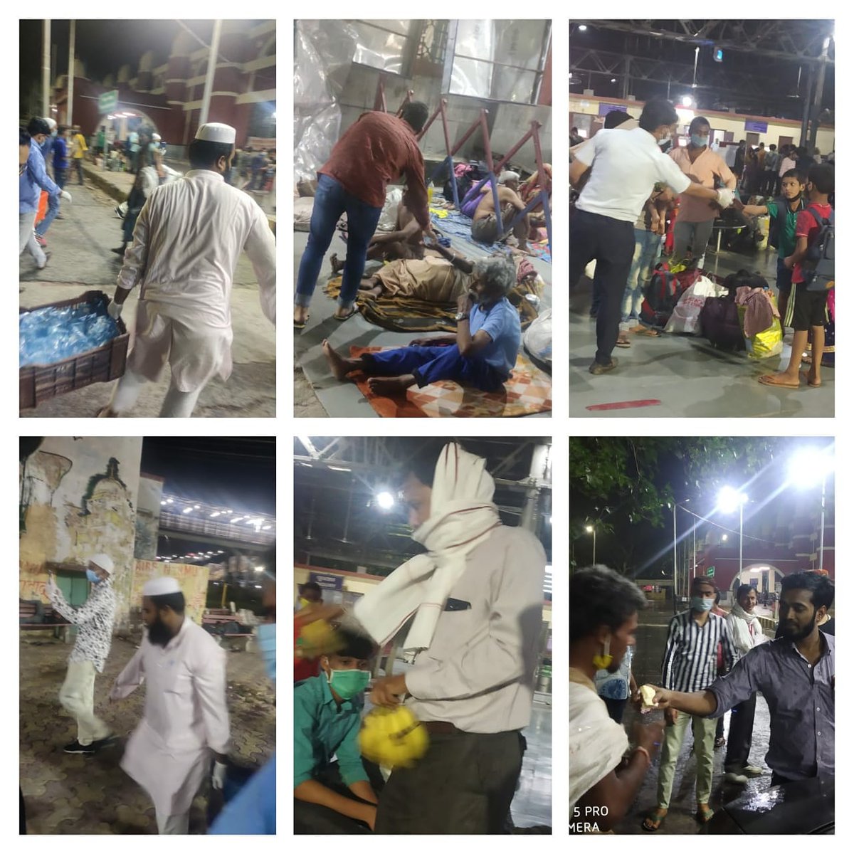 hkworg's tweet photo. #Regular_Food_Drive
Food, water , tea, fruit & snacks distribution to migrants from different past of country at Kanpur central by our #Saathi (volunteers).
#cronaworriers #foodforall
#helpmigrant #hkw #humankindwelfare https://t.co/nDKlOTD9iN