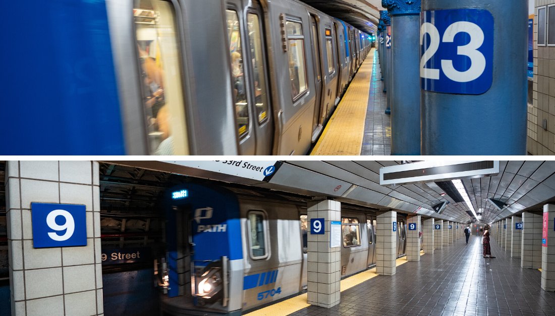 PATHTrain's tweet image. 9 St and 23 St stations closed nightly from 11:59 PM to 5:00 AM until further notice for maintenance of the stations. Please enter PATH using Christopher St, 14 St, or 33 St entrances.