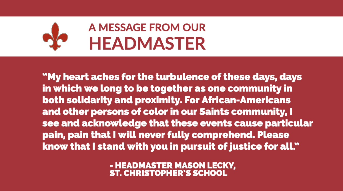 STCVA's tweet photo. Please click this link to read the entire message from Headmaster Mason Lecky. https://t.co/uw3clrPzGW #StC1920 https://t.co/mPZMDm6byN
