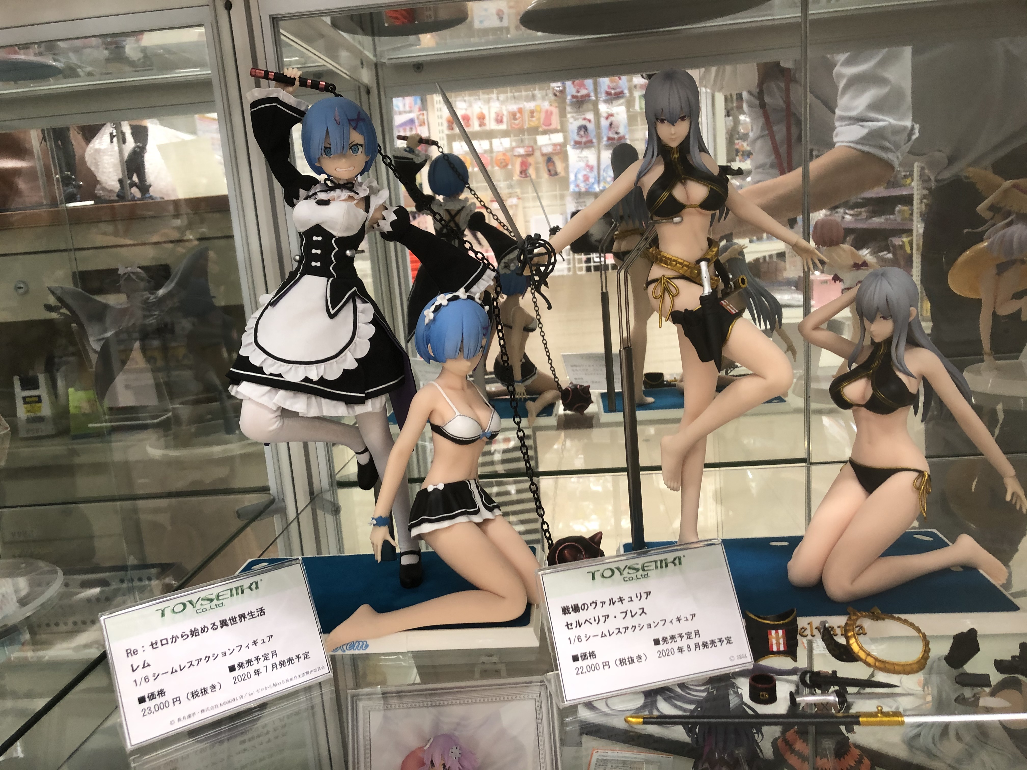 人気激安 Re：ゼロから始める異世界生活 1/6シームレスアクション