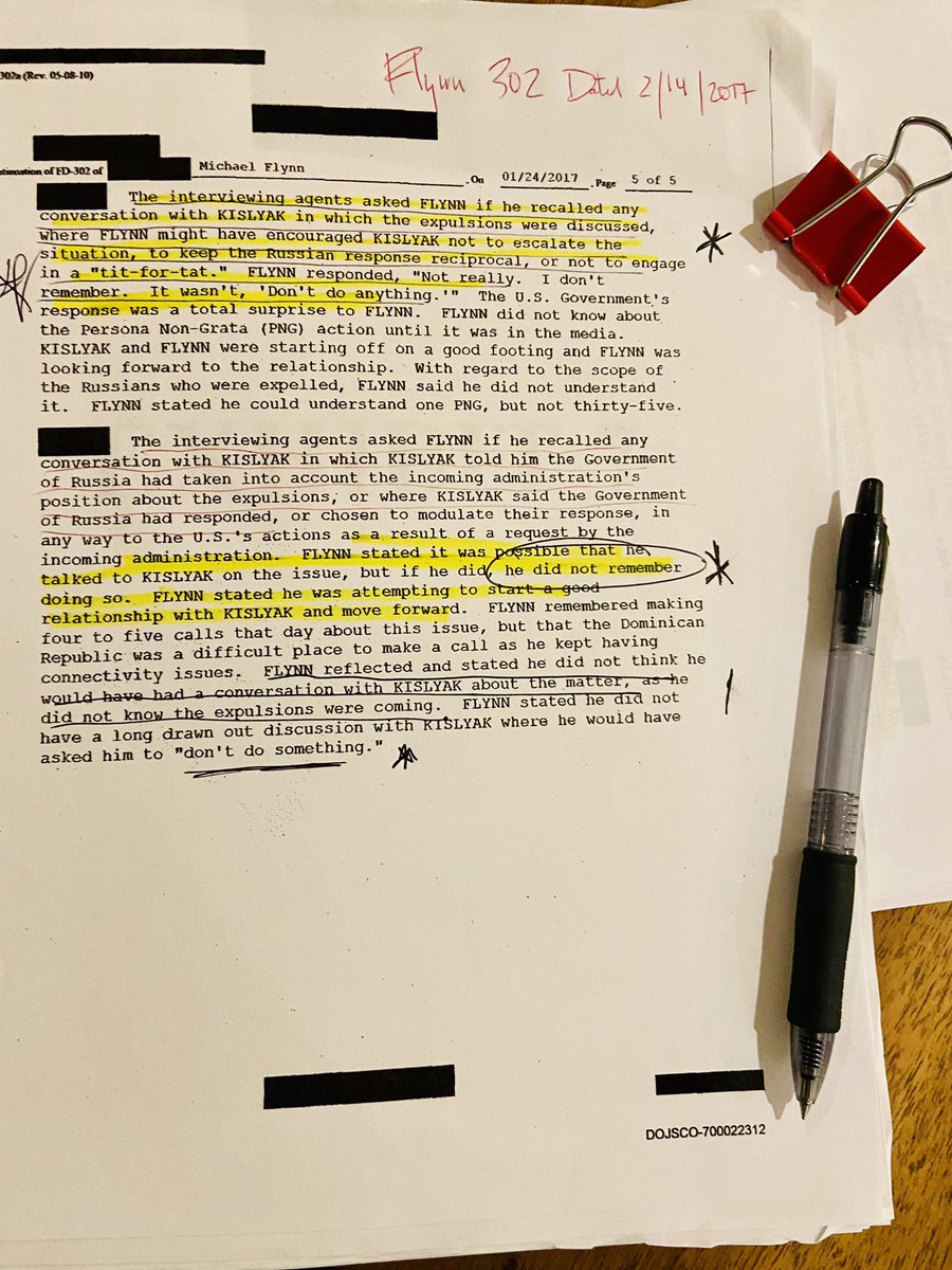 C__Herridge's tweet image. #FLYNN All of these records document 12/29/2016 call between incoming National Security Adviser and Russian Amb Kislyak. Note variation language: Statement of Offense 12/2017, FBI interview summary 2/2017, agents handwritten notes Flynn intv 1/24/2017 and call transcript @CBSNews