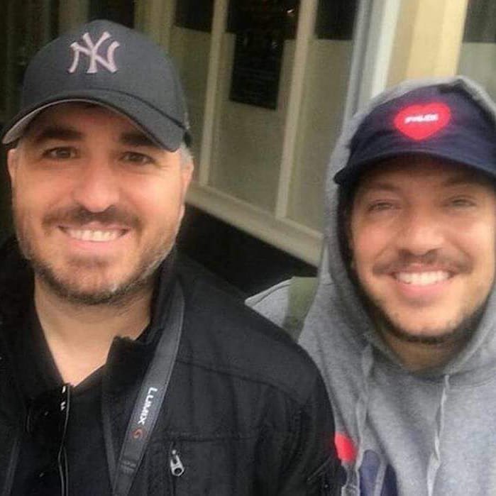 TeamSalBrian's tweet photo. No #Deanthemachine today but 👀 my #Andycandy and almost didn't recognize him he buzzed his head https://t.co/2HXwzKTrHr