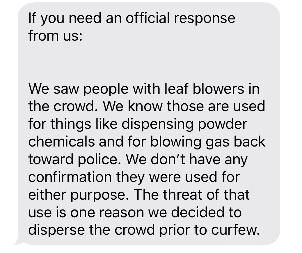 UPDATE: response from  @LMPD spokesperson...