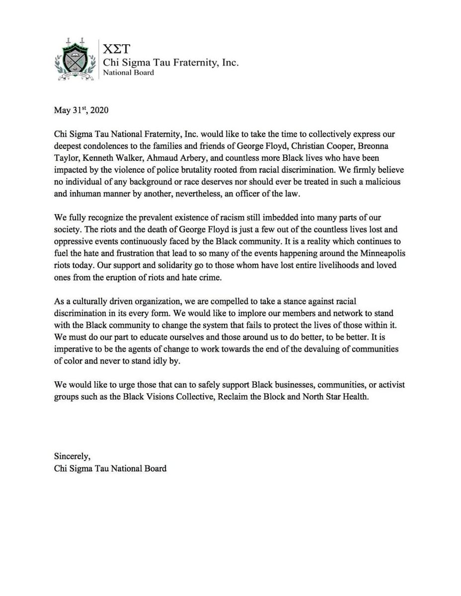 We stand with #BlackLivesMatter