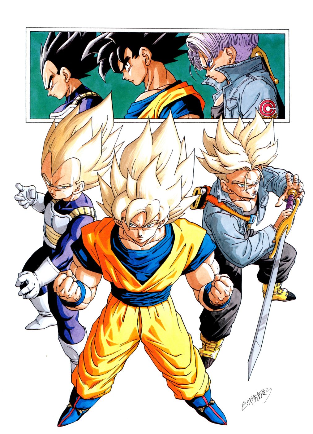 Hyper Shadow and Super Silver in reference to Blue Vegeta and SSJ Trunks  from Dokkan : r/SonicTheHedgehog