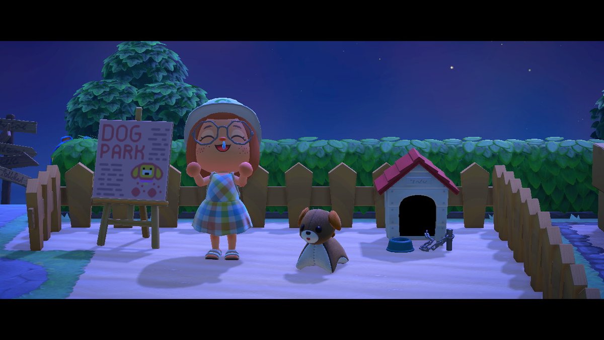 trippycolor's tweet photo. #AnimalCrossing #ACNH #NintendoSwitch Just finished my dog park https://t.co/0Epa5WFtZ2