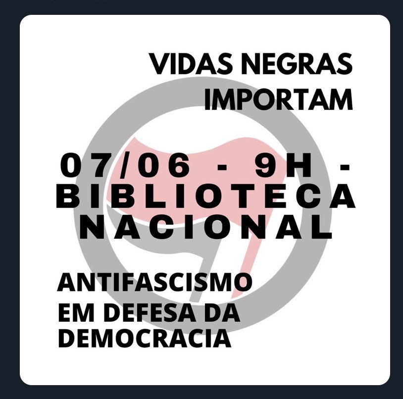 Vamos! 💪🏼💪🏾💪🏿

#VidasNegrasImportam 
#naopassarao 
#DemocraciaSIM