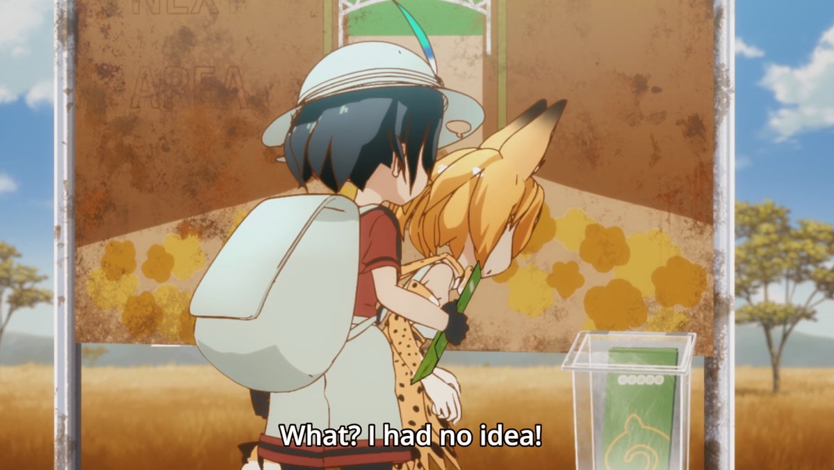 So Serval-Chan is not on speaking terms with Crow-chan I take it