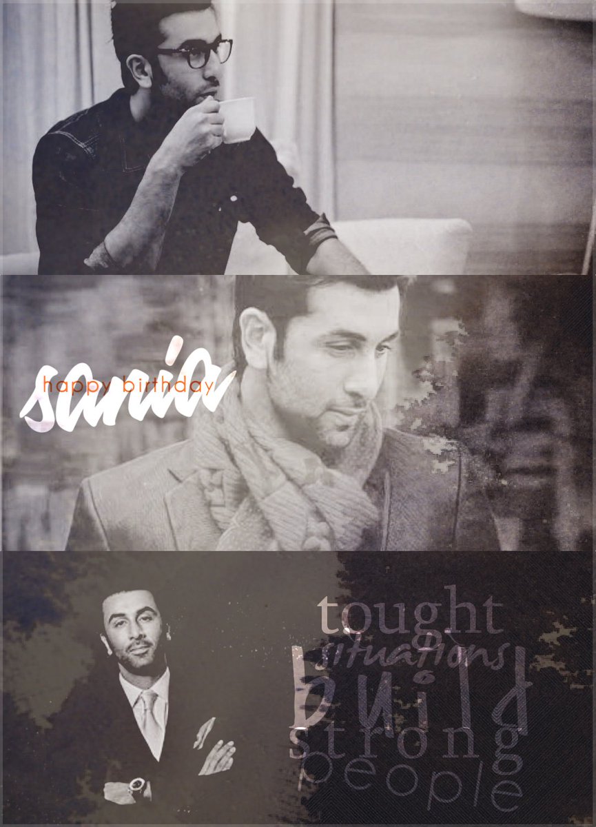  @sania_agrawal2 HBD BOO  and I know how much you love Ranbir :') may your love for him only grow 