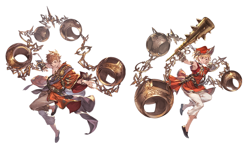 Granblue En Unofficial New Tier Iv Class Monk It Will Be Staff And Melee Specialty It Is An Attacking Class Focused On Dealing Damage And Buffing Itself To Unlock Monk