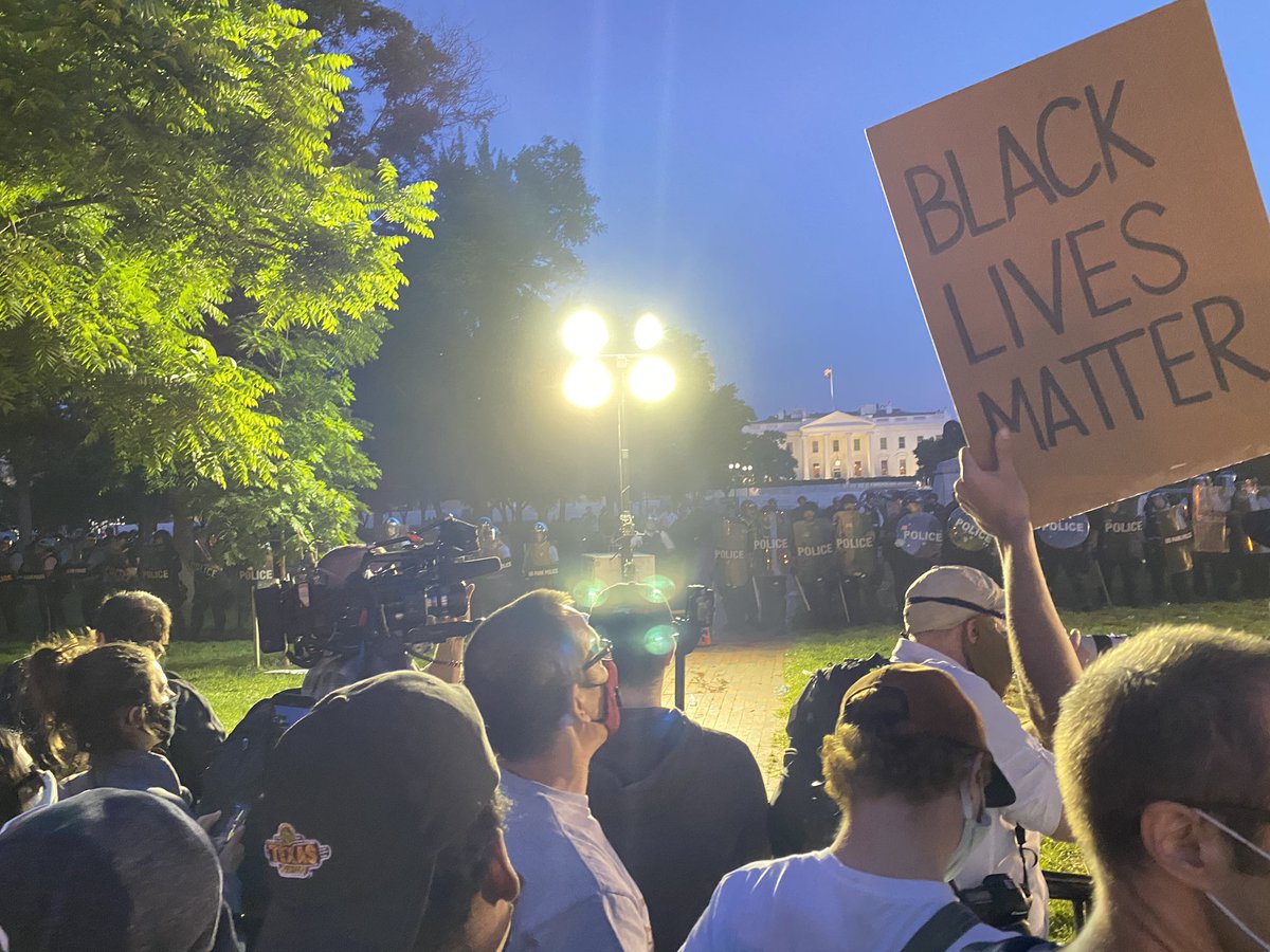 Bottom line: While President Trump continues to lash out at Democrats and invoke the name of Antifa, there are many, many Americans who are coming out during a pandemic to make the case that black people and people of color deserve better from the systems of America.