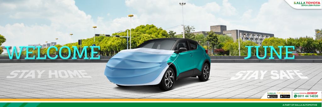 Hai Kallafriends!
Gak terasa kita udah memasuki pertengahan tahun  2020. Meskipun saat ini kita dilanda pandemi Covid-19 namun jangan patah semangat dan tetap beraktivitas walau #dirumahaja. Stay safe, stay health, Kallafriends.

#KallaToyota #SemuaLebihMudah #CHR #hybrid #2020