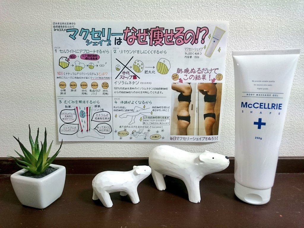 超ポイントアップ祭 McCELLRIEマクセリーシェイプ250gセット2本 fawe.org