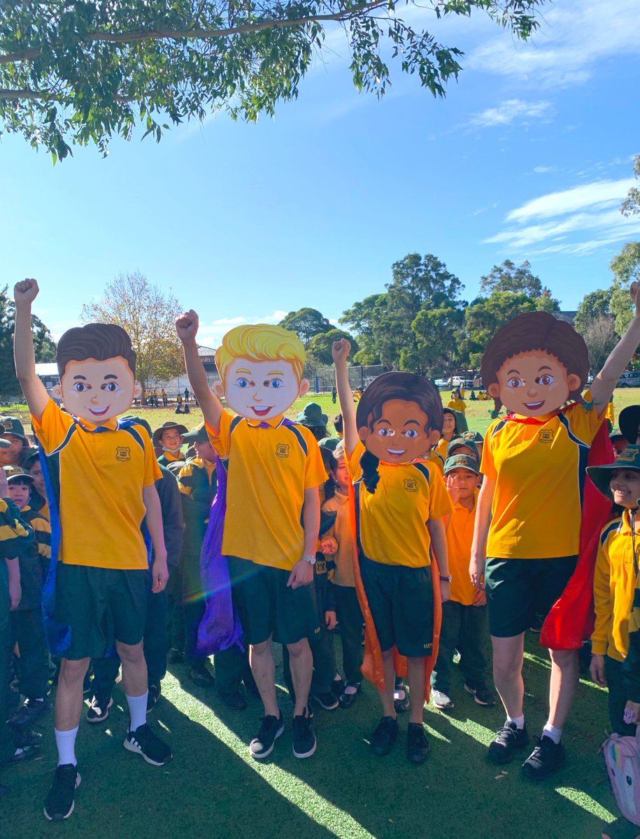 Our Harcourt PBL mascots visited our playground today to welcome all the students back to school and remind them of our PBL Expectations:
Responsible 
Respectful
Safe
Active Learners <a href="/janholt07/">Jan Holt</a>  <a href="/pjkeevers/">Mr Keevers</a> <a href="/JenDwyer13/">Jen Dwyer</a> <a href="/Jacqui_Pearson_/">J D P</a>