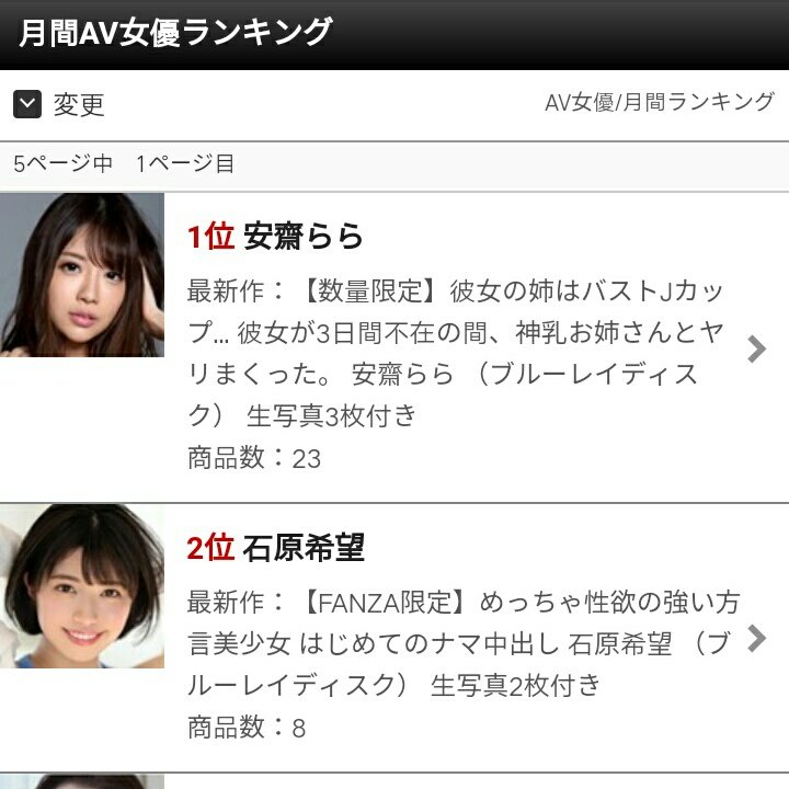 爱迪生 高 En Twitter 低估rion了 我的判断是 即使作品榜不是冠军 女优榜rion都是冠军 新作两个版本连续两天日榜第一第四位 S1各种炒冷饭 昨天rion的旧作游泳教师还是日榜第八 比深田的新作品排名都高