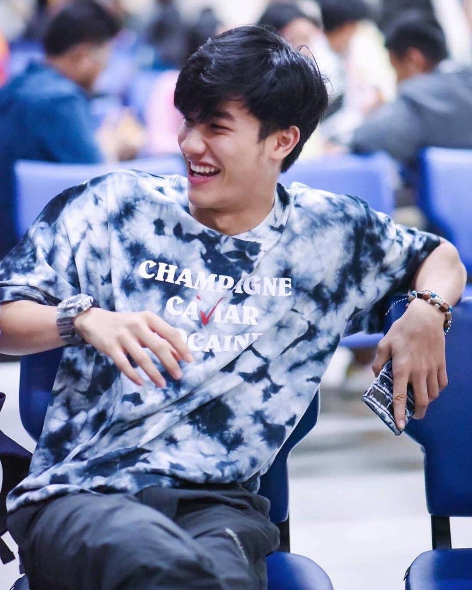 bright vachirawit as tay tawan — a thread let’s start with my bois wearing tie dye 