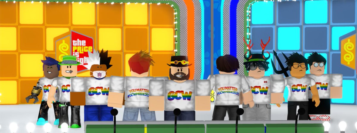 GCW_RBLX's tweet photo. Showcase your #GCWPride2020 with our new, LIMITED EDITION T-Shirt! Now available until July 1. https://t.co/Z8QR1AlV0g https://t.co/7m86gxymxj