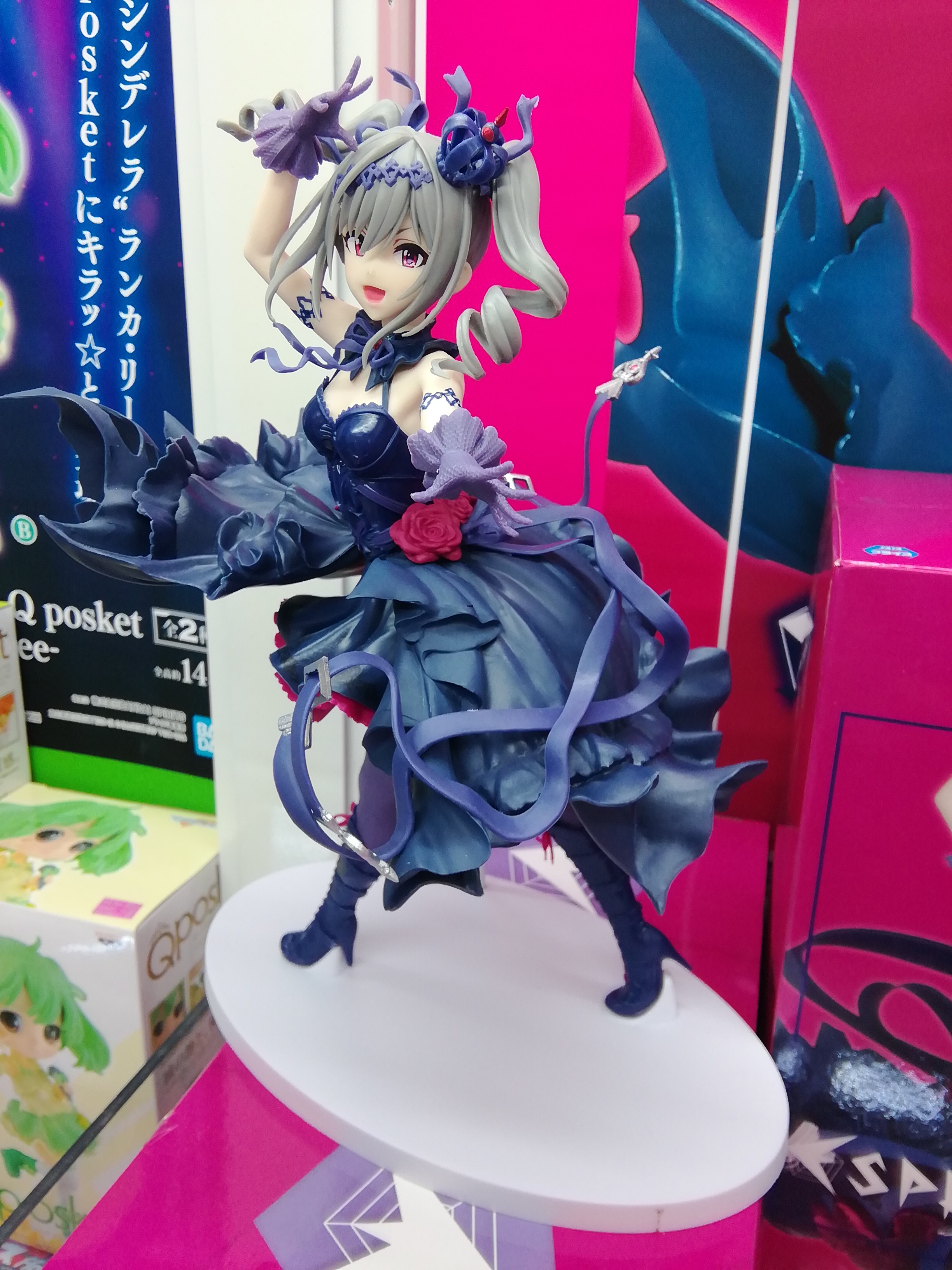 ユーズランド春日部店 Na Twitteru プライズ情報 アイドルマスター シンデレラガールズより Espresto Est Dressy And Attractive Eyes 神崎蘭子 を投入しております 通常よりも配色数の多い増版プリントで色を フリルやスカートの造形で衣装の絢爛さを抽出して