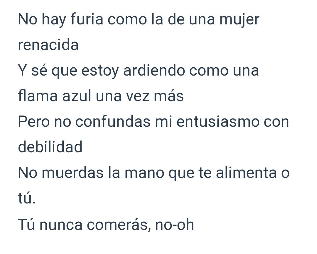 Algunas letras de Witness...Evidentemente Katy Perry quería decir algo, y la estaban llamando loca por ello. Además de pedófila (sin motivo aparente más allá de su alianza política con Clinton).