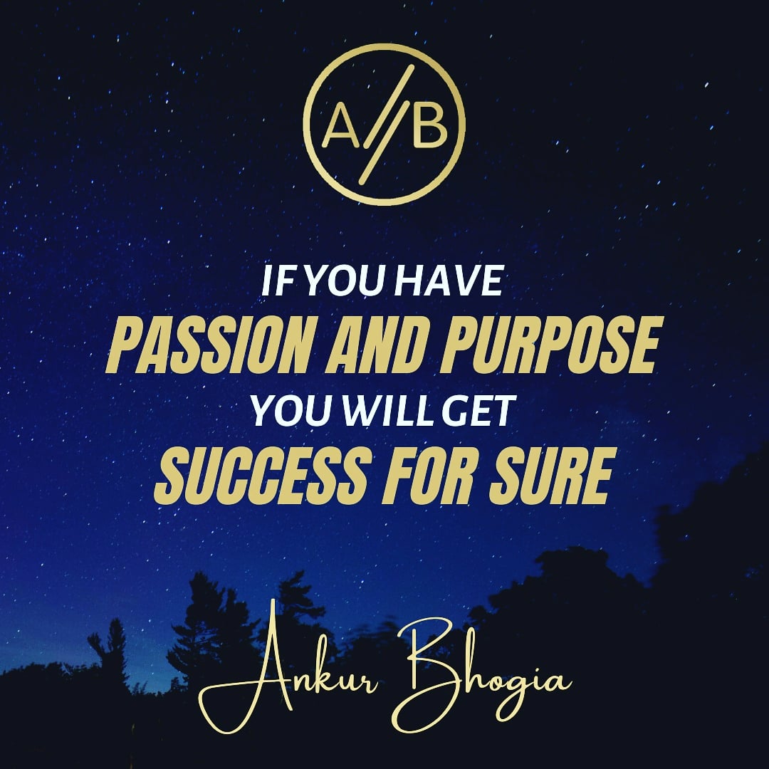 ItsAboutAnk's tweet photo. If You Have Passion And Purpose, You Will Get Success For Sure  - Quotes by Ankur Bhogia 

#ankurbhogia #Founder #entrepreneurs #CHANGE #success #quotes #sayings #Inspire #Inspirationalquotes #MotivationalQuotes #inspirational #motivational #goals #DREAMS #courage https://t.co/bzSfH6Lnd2