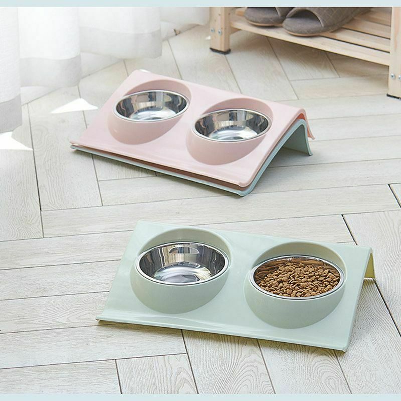 petsstore2's tweet image. Dual Use Pet Bowl Food Class Plastic Stainless Steel Pet Double Bowl Cat Feed       ift.tt/3dmh7X7