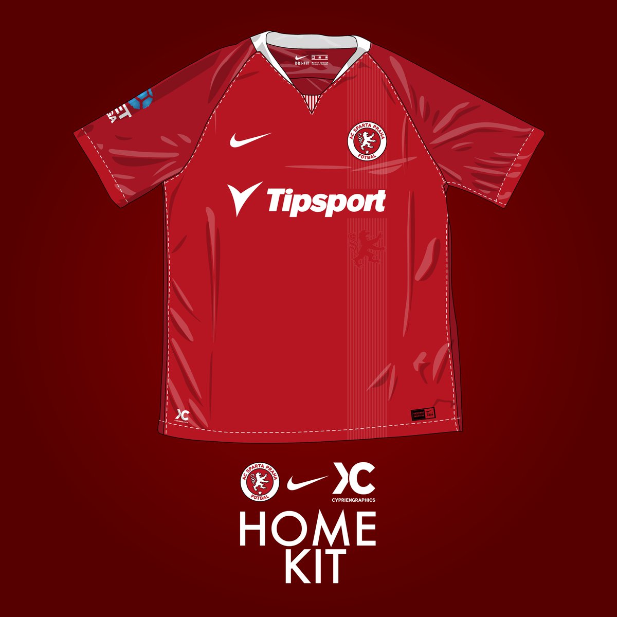 Sparta Praha Kit : Cult Kits Sparta Prague Papousek 23 2001 02 Match